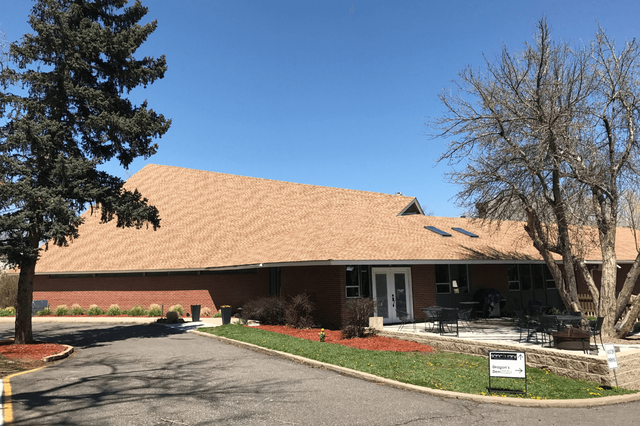 image of newly done roof